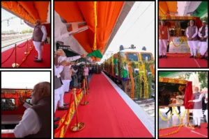 PM Modi Flags Off Bikaner-Mumbai Train; Launches Amrit Bharat Station In Deshnoke
