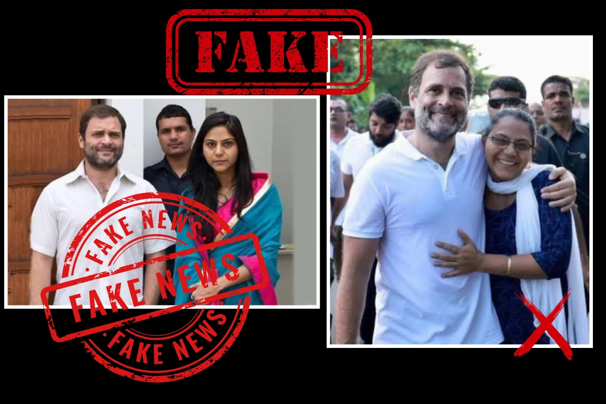 Viral Images Of Rahul Gandhi With Jyoti Malhotra Debunked As Digital Forgeries
