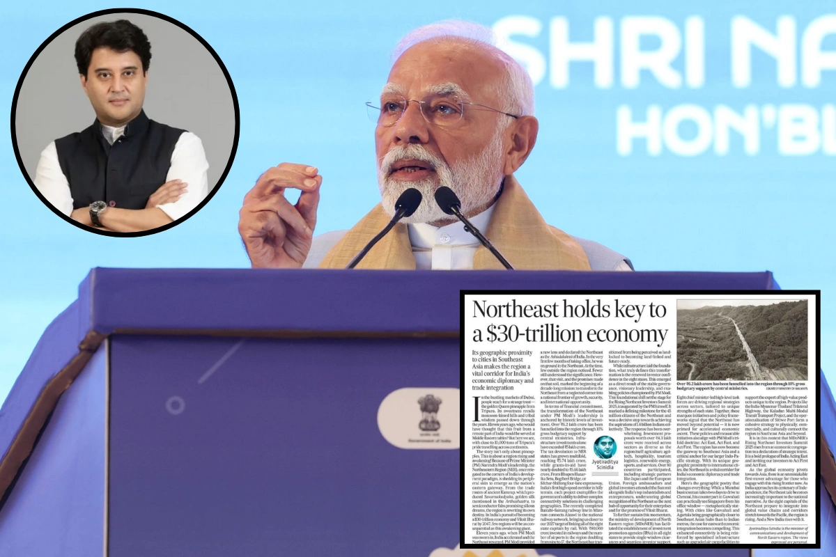 Northeast Poised To Drive India’s Rs 30-Trillion Growth Ambition By 2047: PMO