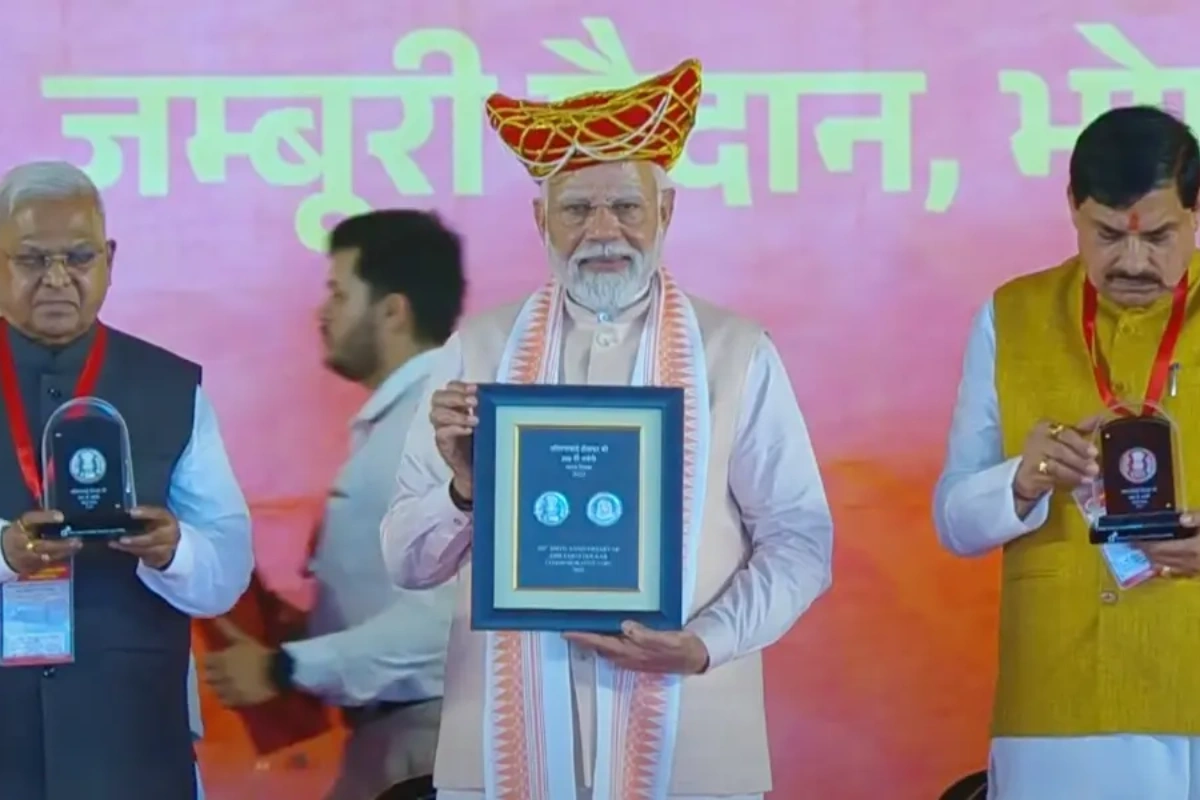 PM Modi Launches ₹300 Coin Honouring Ahilyabai Holkar In Bhopal
