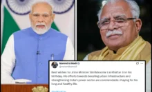 PM Modi Wishes ML Khattar On Birthday; Commends Urban Work