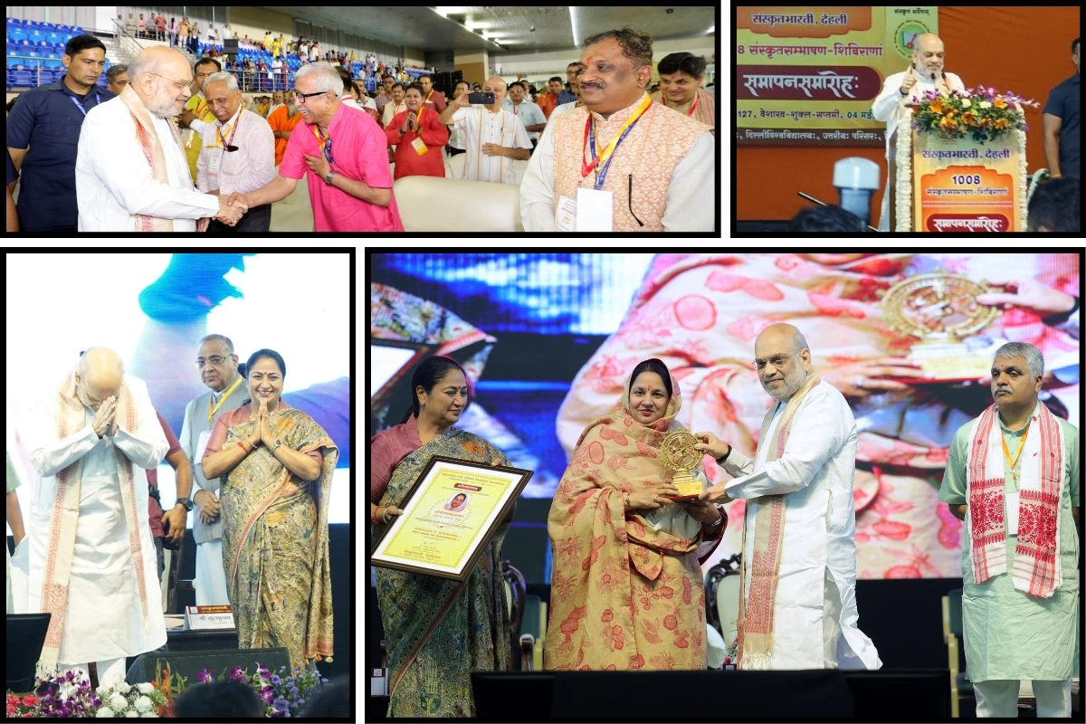 Amit Shah Hails Sanskrit Revival Under Modi Government