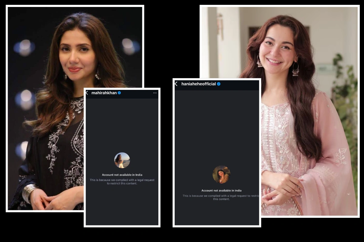 Fawad Khan's Instagram Account Accessible While Hania & Mahira's Are Blocked Amid Rising Tensions