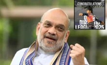 Amit Shah Hails Neeraj Chopra's New National Record