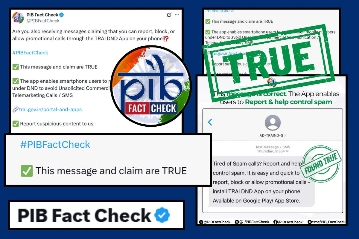 PIB Confirms TRAI’s DND App Helps Users Block Spam Calls