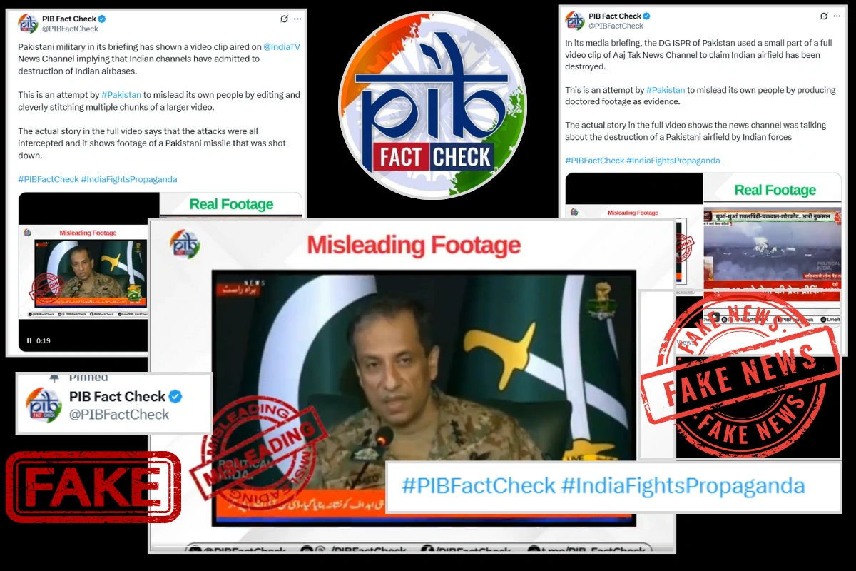 PIB Debunks Pakistan’s Fake Airfield Video