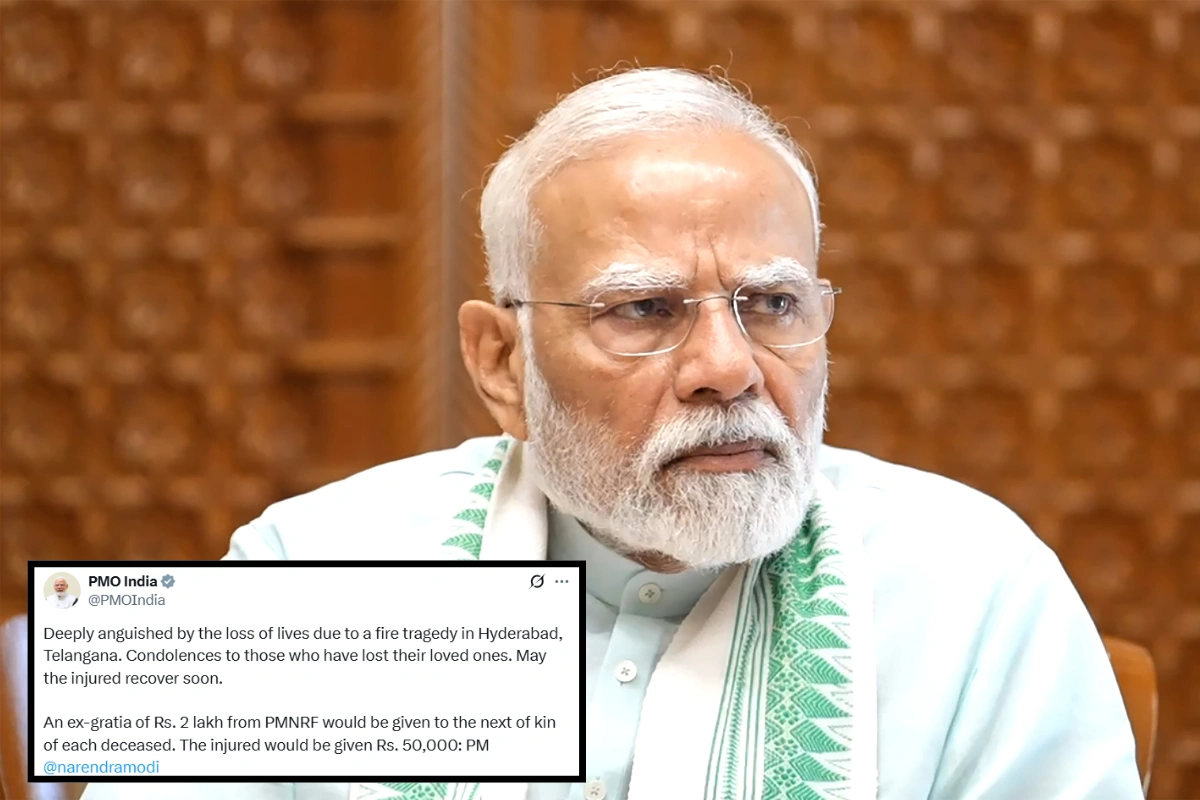 PM Modi Grieves Loss In Hyderabad Fire; Extends Financial Relief