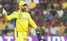 MS Dhoni Accepts Blame For CSK’s Defeat Against RCB At IPL