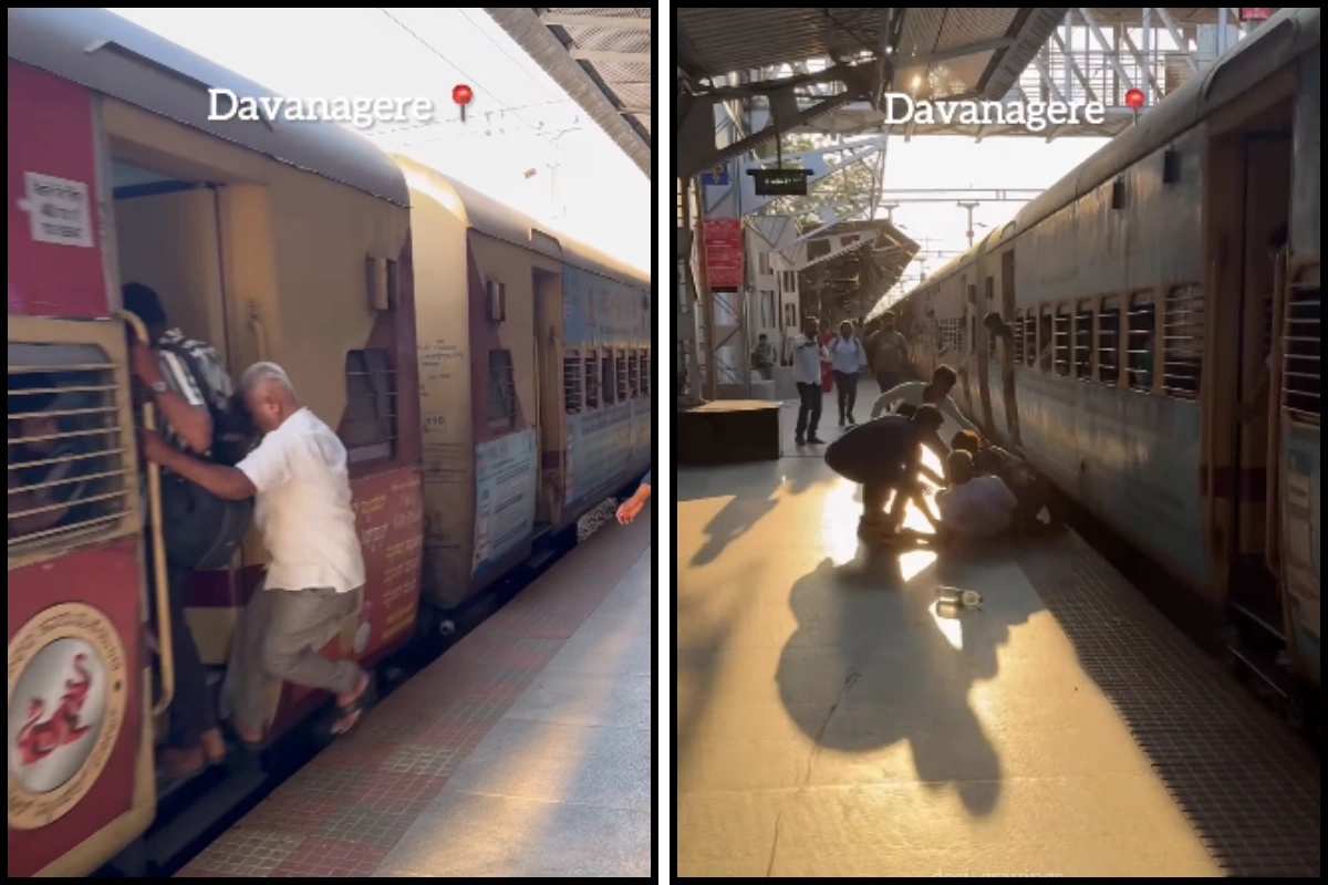 Viral Video Of Elderly Man From Karnataka Sparks Safety Debate