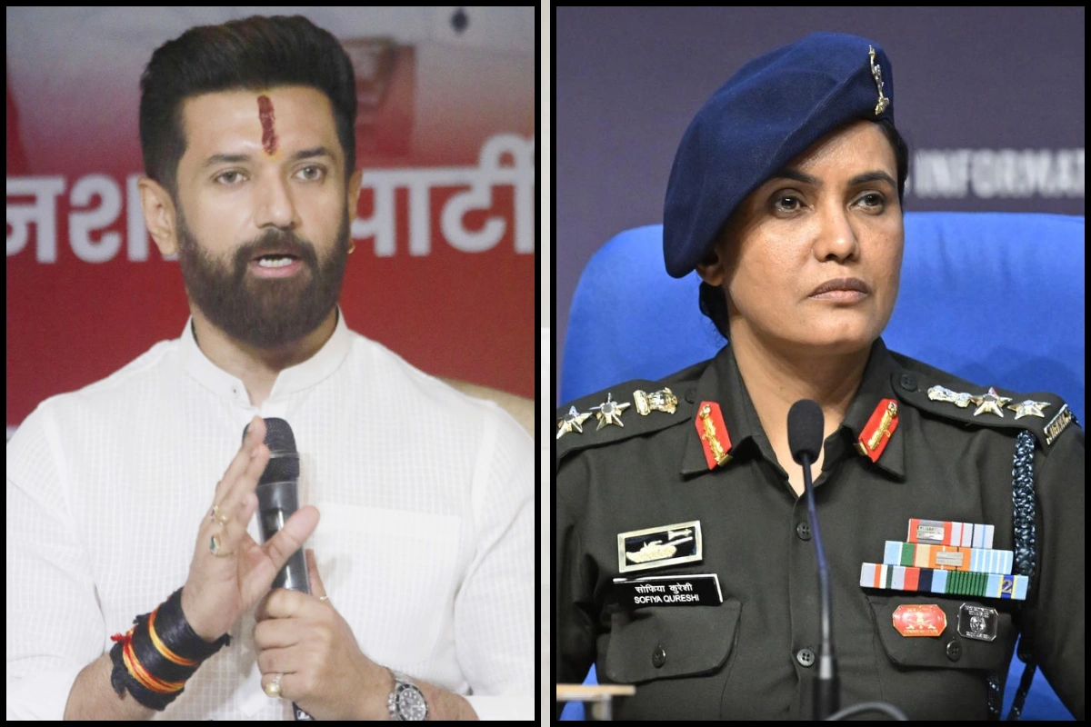 Chirag Paswan Demands Action Against MP Minister For Remarks On Colonel Qureshi
