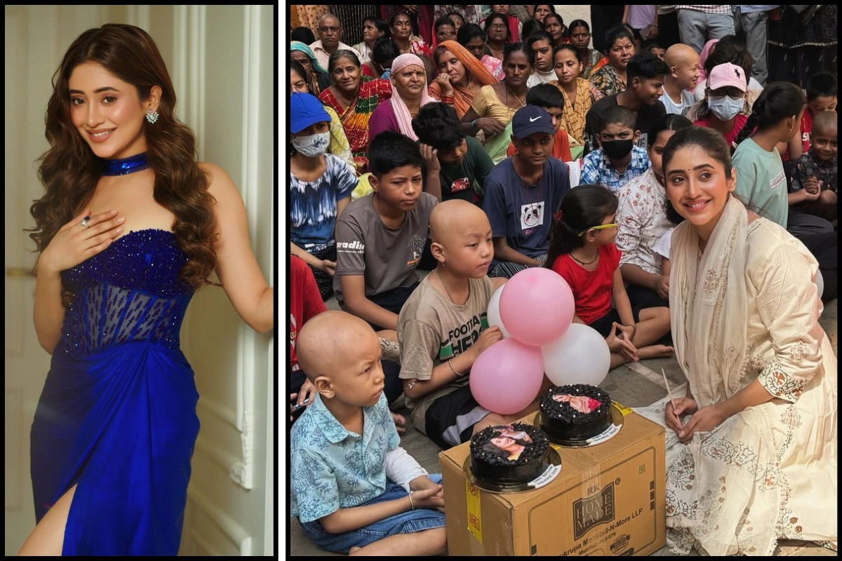 Shivangi Joshi Celebrates Birthday With Underprivileged Children