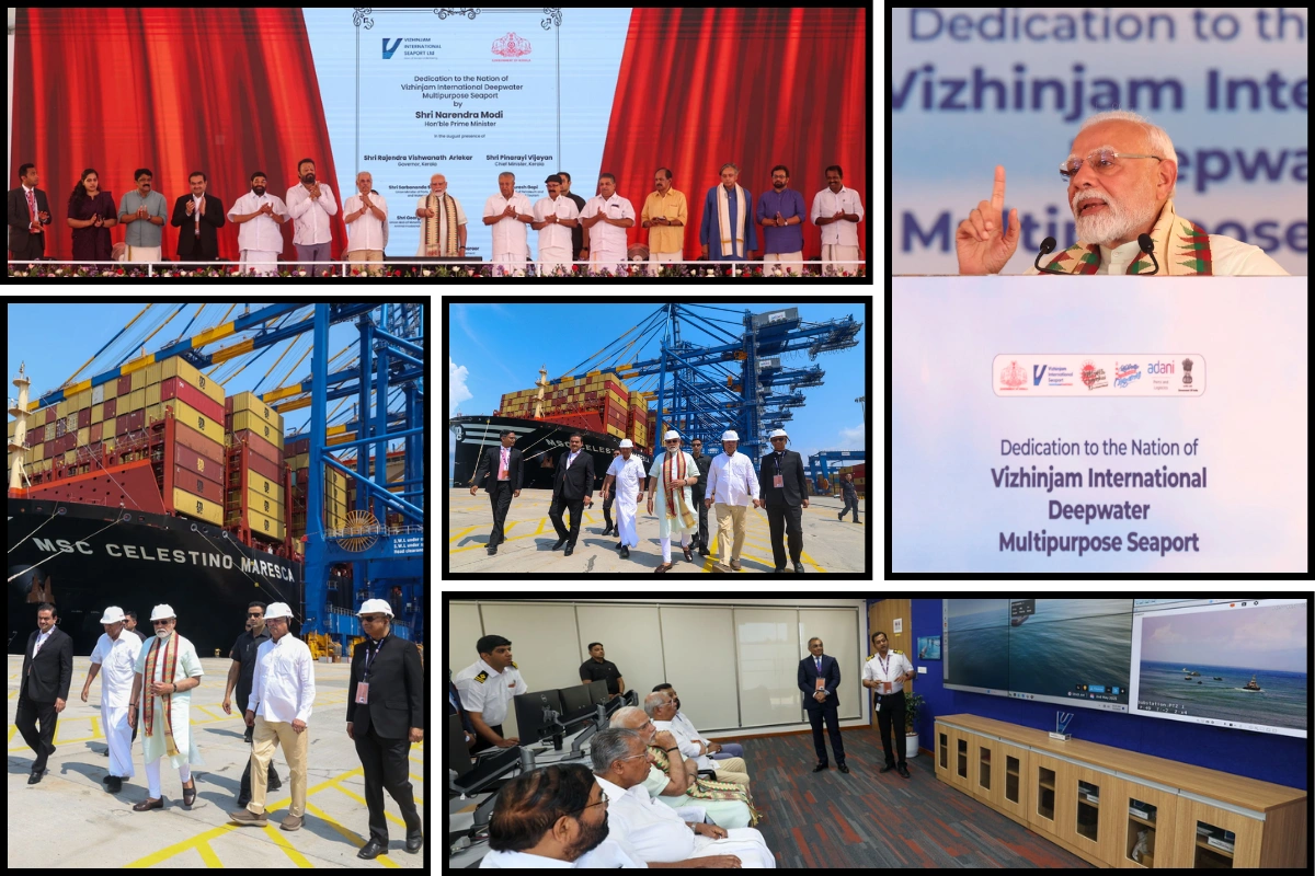 PM Modi Inaugurates Vizhinjam Deepwater Port; Calls It A Beacon Of Modern Progress