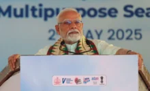 PM Modi Pays Tribute To Pope Francis During Vizhinjam Seaport Inauguration