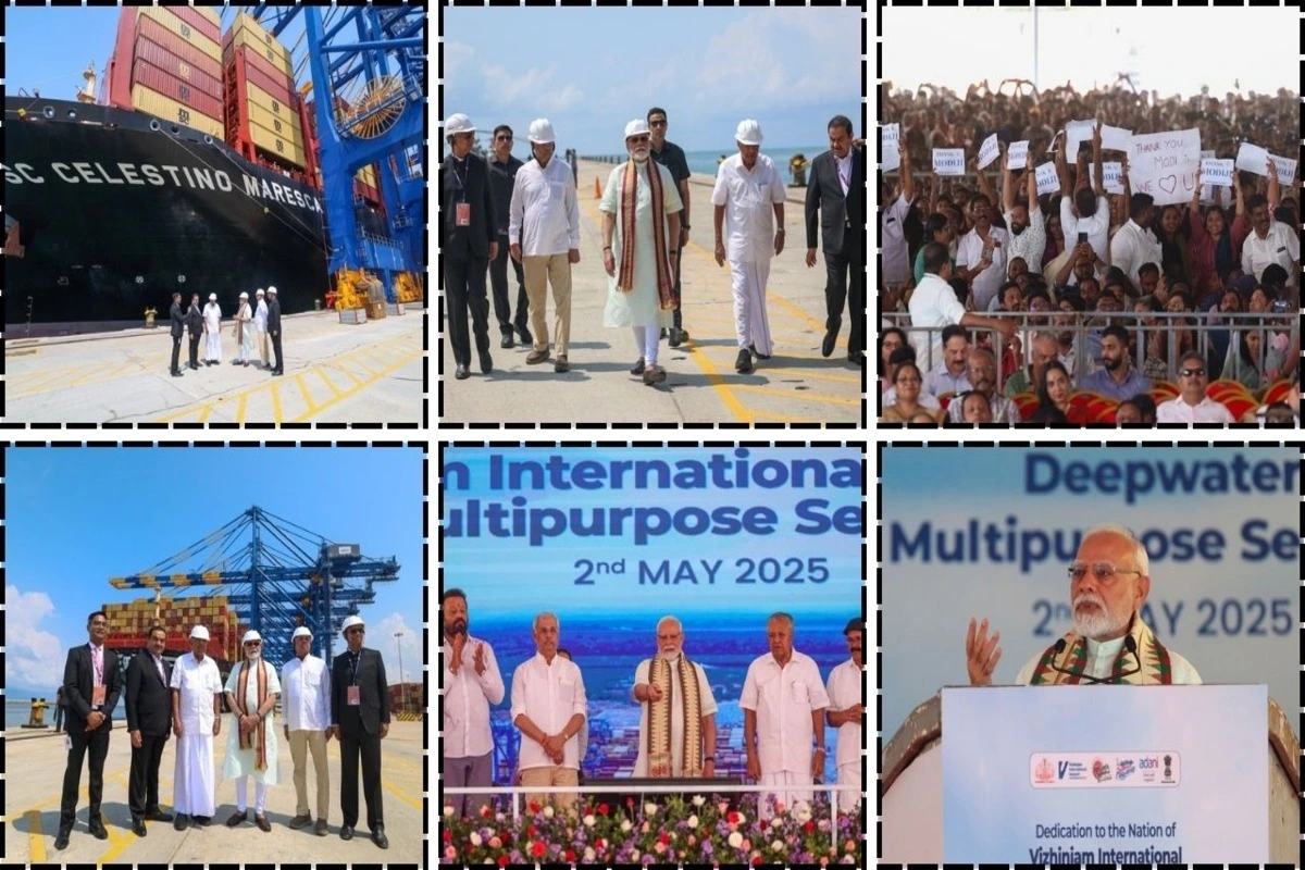 PM Modi Inaugurates Vizhinjam International Seaport