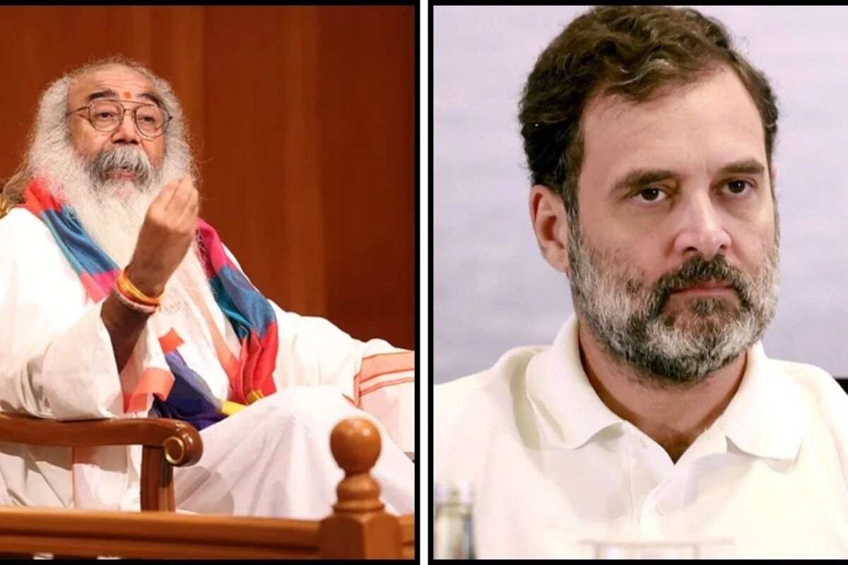 Acharya Pramod Krishnam Criticises Rahul Gandhi For Calling Lord Ram A Mythological Character