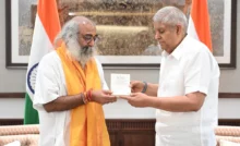 Acharya Pramod Krishnam Shares Heartfelt Reflections On Meeting Vice President Dhankhar