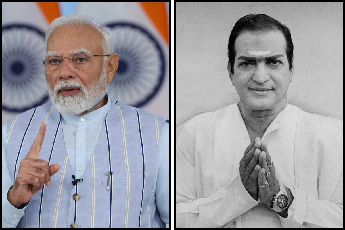 NTR Remembered As Champion Of The Masses, Says PM Modi