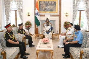 President Murmu Briefed On Operation Sindoor; Commends Armed Forces’ Valor