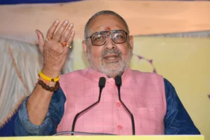 Union Minister Giriraj Singh Asserts Nation’s Unwavering Support For Indian Army And Government’s Handling Of Border Situation