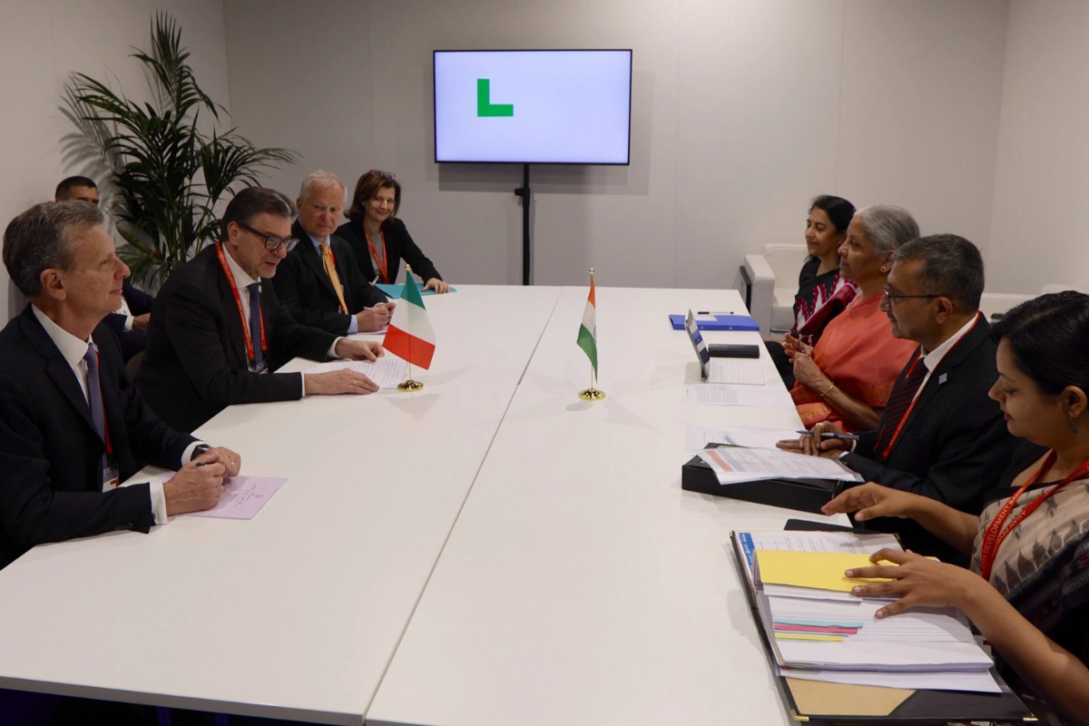 Sitharaman Meets Italian, Japanese Counterparts At ADB Summit In Milan