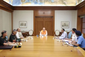 PM Modi Holds Security Meetings Amid Rising Tensions With Pakistan
