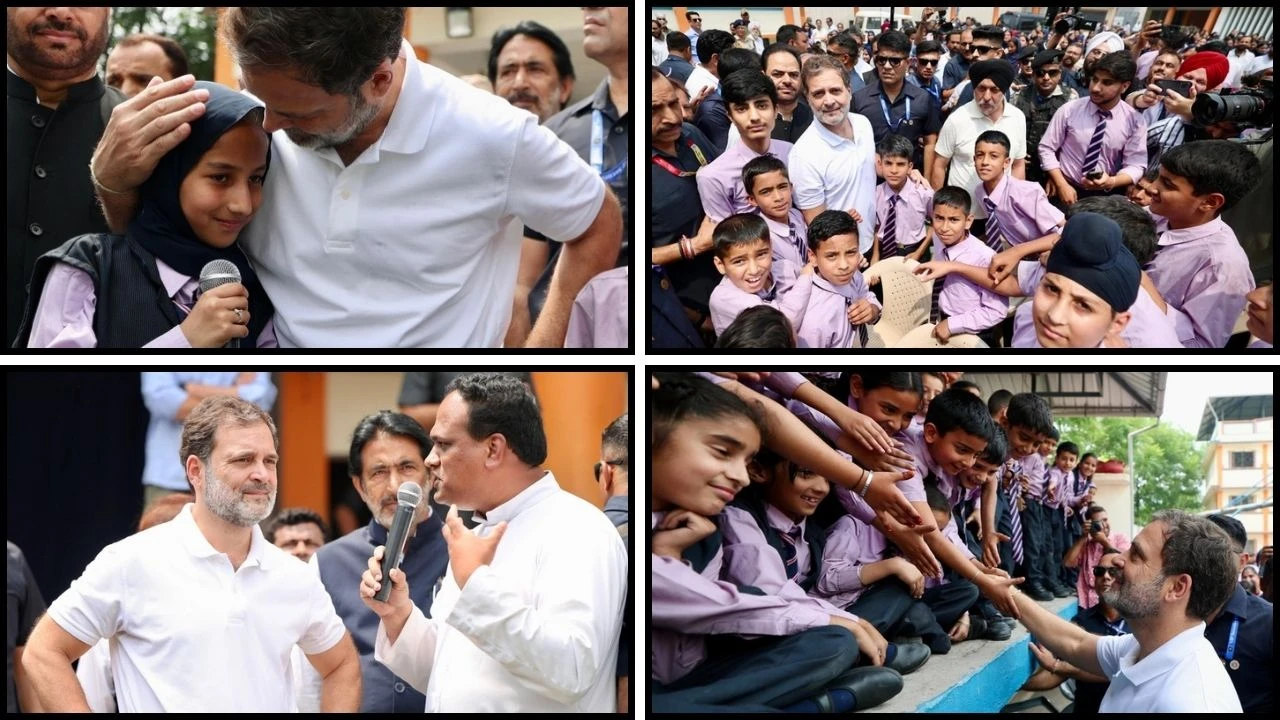Rahul Gandhi Visits Poonch; Offers Support To Shelling Victims