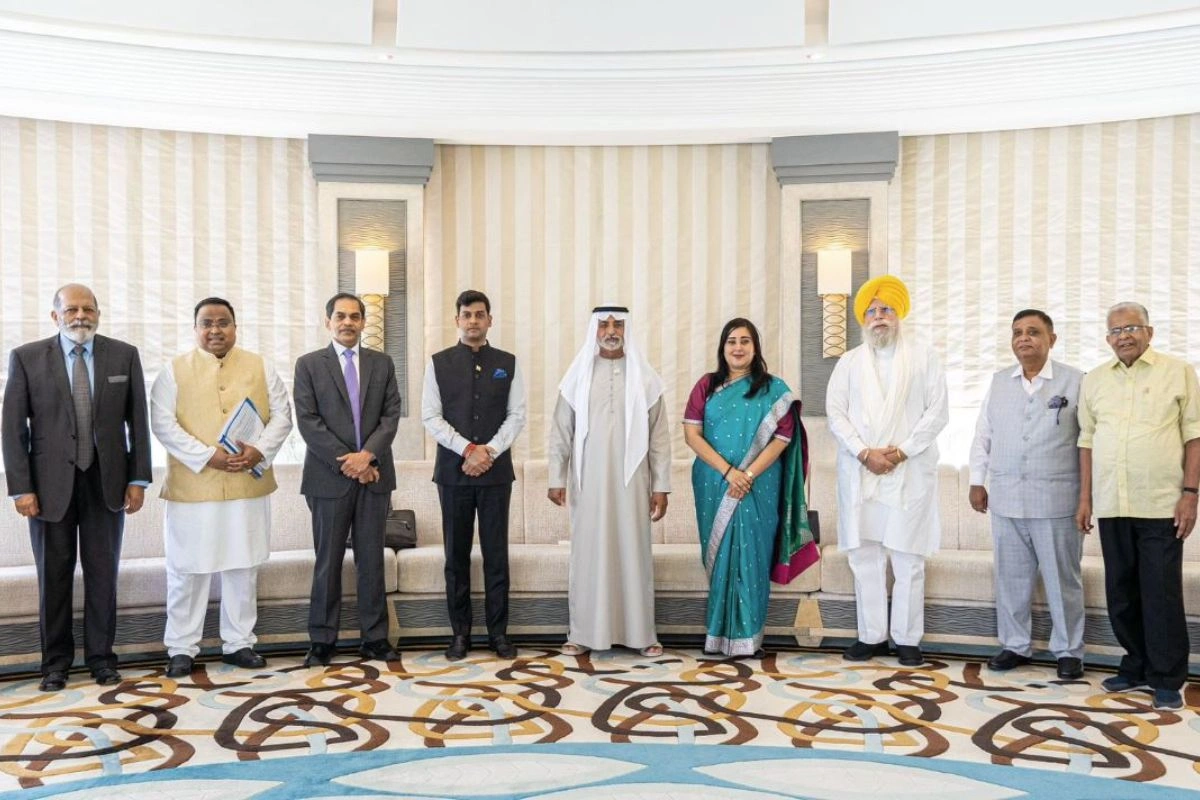 All-Party Indian Delegation Meets UAE Ministers Post Op Sindoor