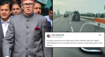 CM Omar Abdullah Visits Jammu After Failed Pakistani Drone Attack; Reviews Security Situation