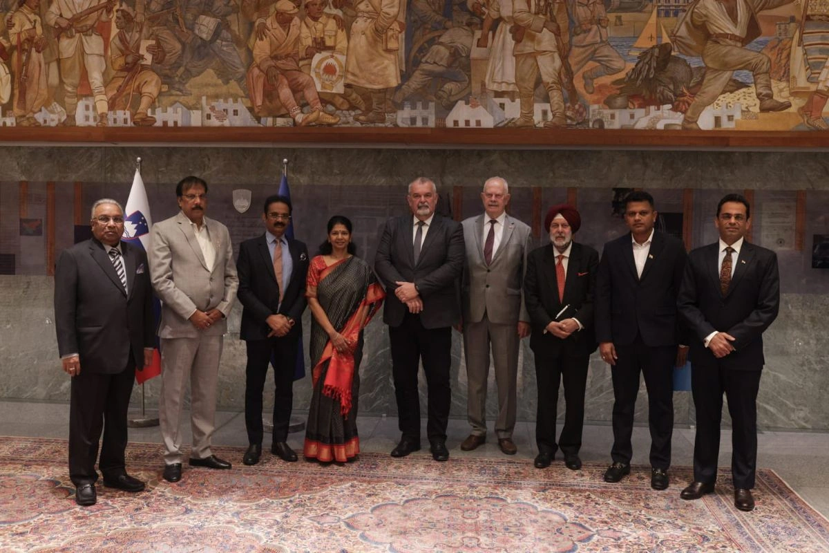 Kanimozhi-Led Delegation Reaches Slovenia For Anti-Terror Talks
