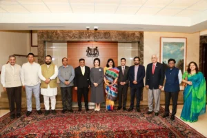 Sanjay Jha Leads Delegation To Singapore On Anti-Terror Drive