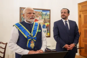 Cyprus Confers Top Civilian Honour On PM Modi; HM Shah Says It Reflects India’s Global Rise
