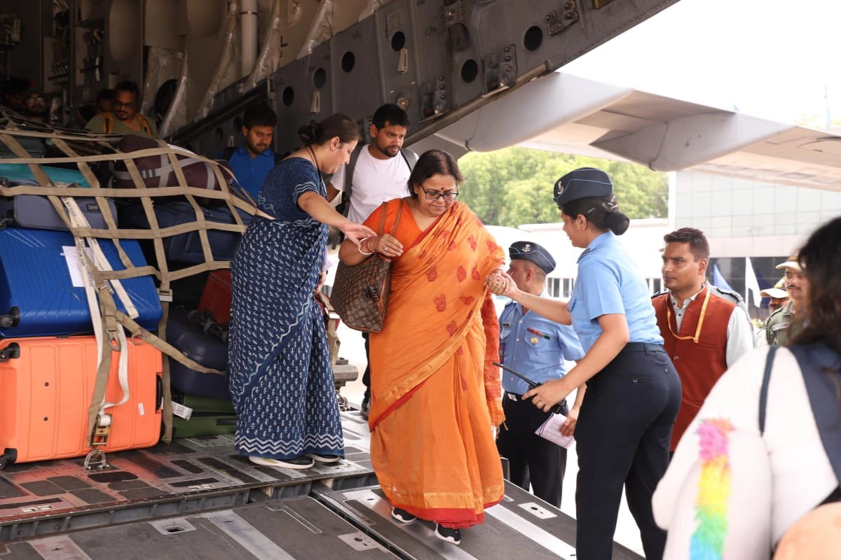 IAF Evacuates 268 Indian Nationals From Israel Under 'Operation Sindhu
