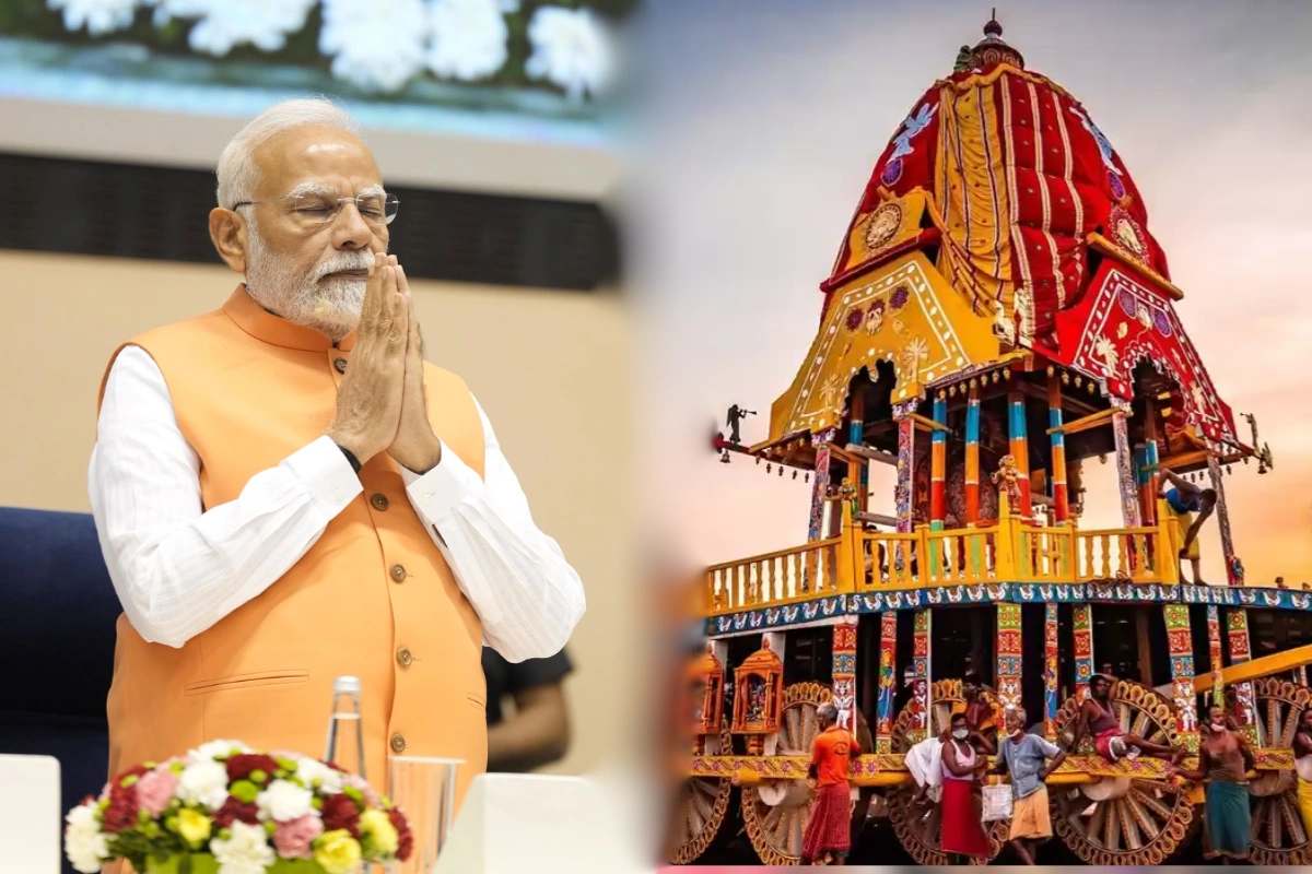 PM Modi & Leaders Extend Warm Wishes As Rath Yatra Begins In Puri