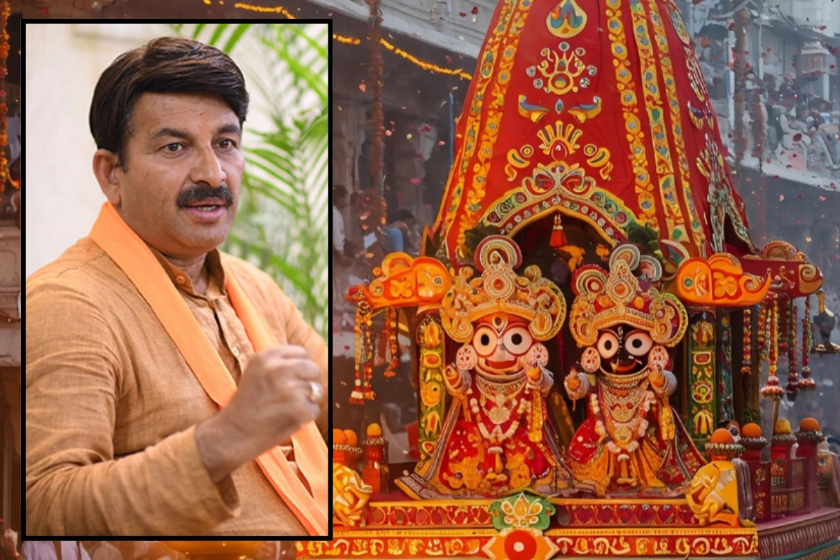 Manoj Tiwari Joins Jagannath Rath Yatra In Puri; Celebrates With Devotees