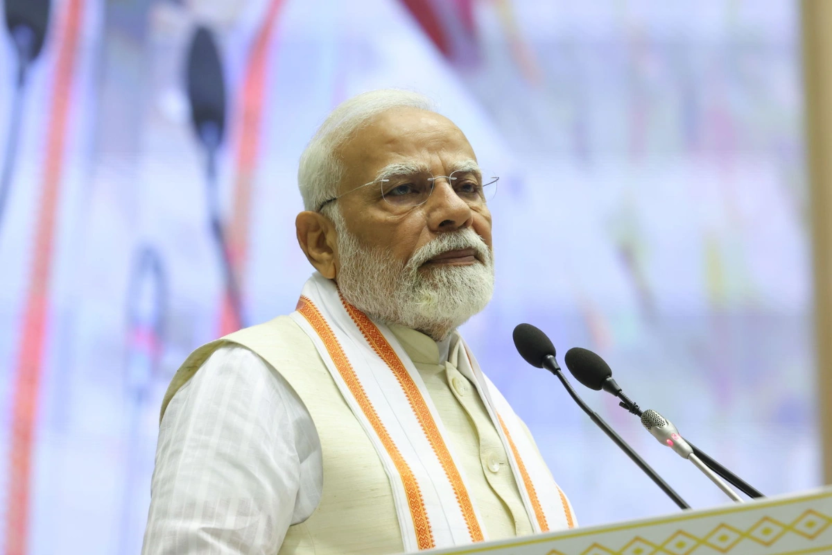 PM Modi Pays Tribute To Acharya Vidyanand Ji Maharaj On His Centenary Year