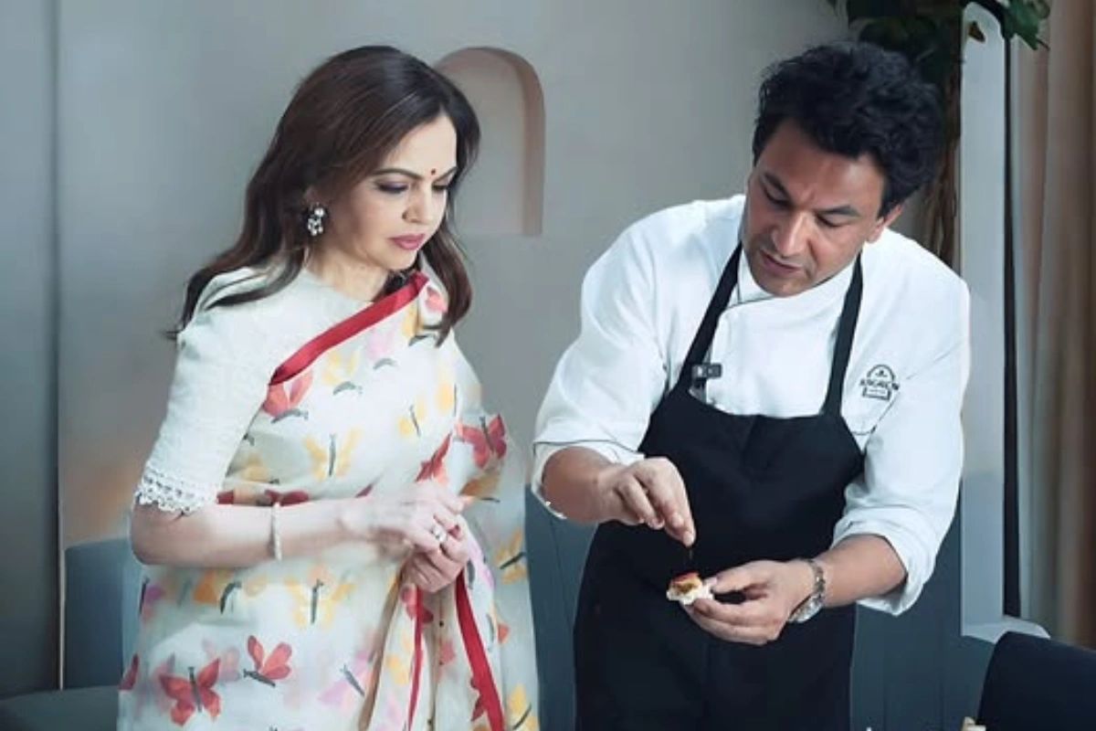 Nita Ambani Curates Cultural Taste At Vikas Khanna’s NYC Restaurant