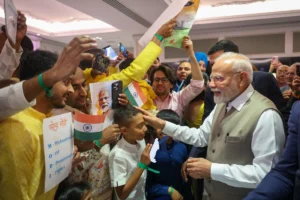 Chants Of ‘Vande Mataram’ Greet PM Modi In Historic Cyprus Visit