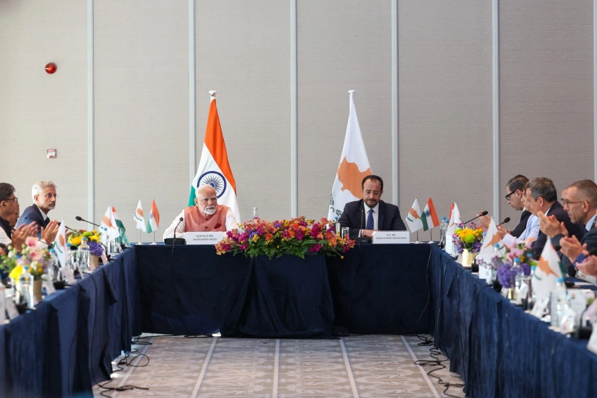 PM Modi Highlights India’s Growth & Reforms At India-Cyprus CEO Forum