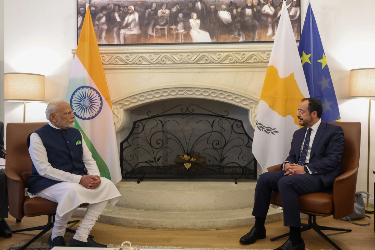 PM Modi - Cyprus Visit