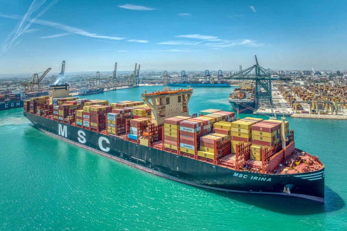 India Welcomes World’s Largest Container Ship At Vizhinjam Port