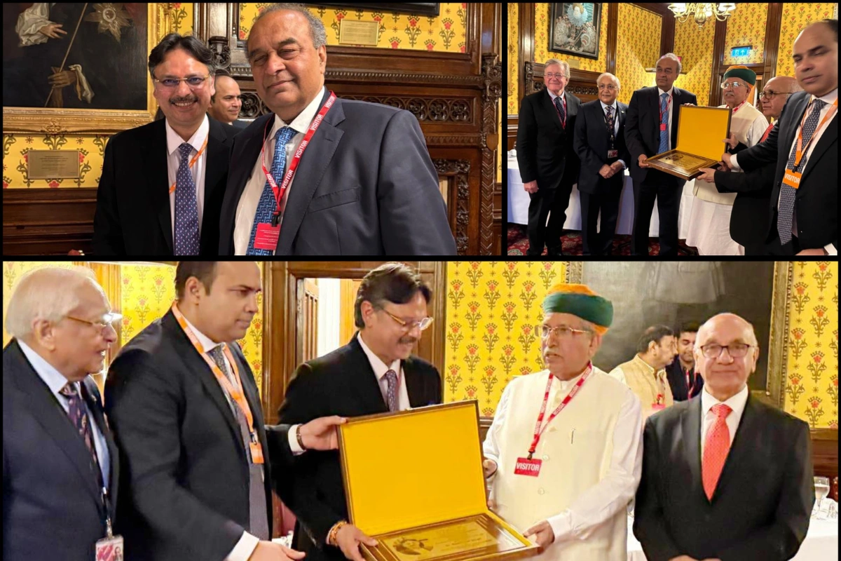 Rajeshwar Singh Honoured With 'Excellence In Political & Public Life' Award At House Of Lords