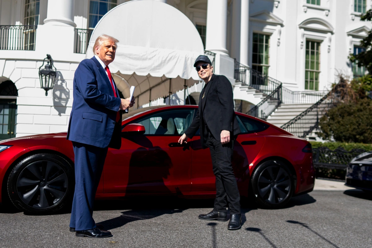Trump Set to Sell His Tesla Car As Clash With Elon Musk Escalates