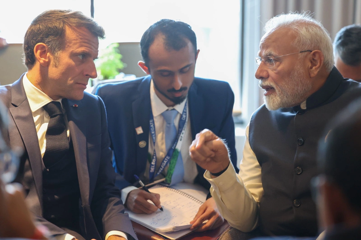 PM Modi -President Macron -G7