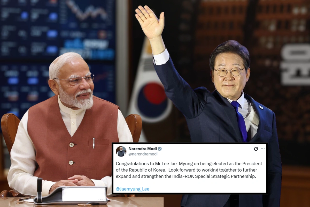 India Eyes Closer Ties As PM Modi Greets South Korea’s President-Elect Lee Jae-Myung