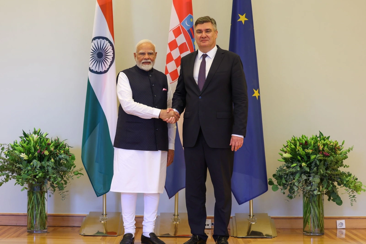 PM Modi -President Milanović -Croatia