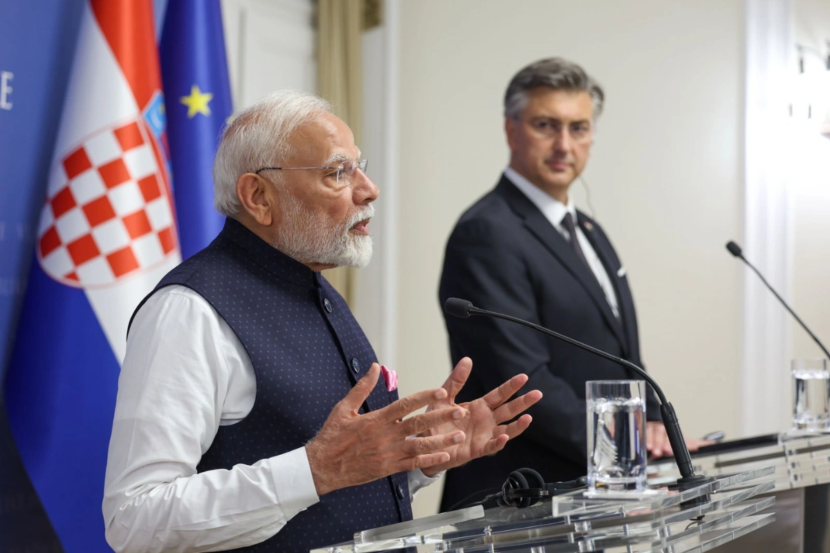 PM Modi -Croatia -Visit -Zagreb