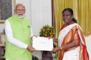 PM Modi Extends Birthday Wishes To President Droupadi Murmu; Hails Her Life Of Service