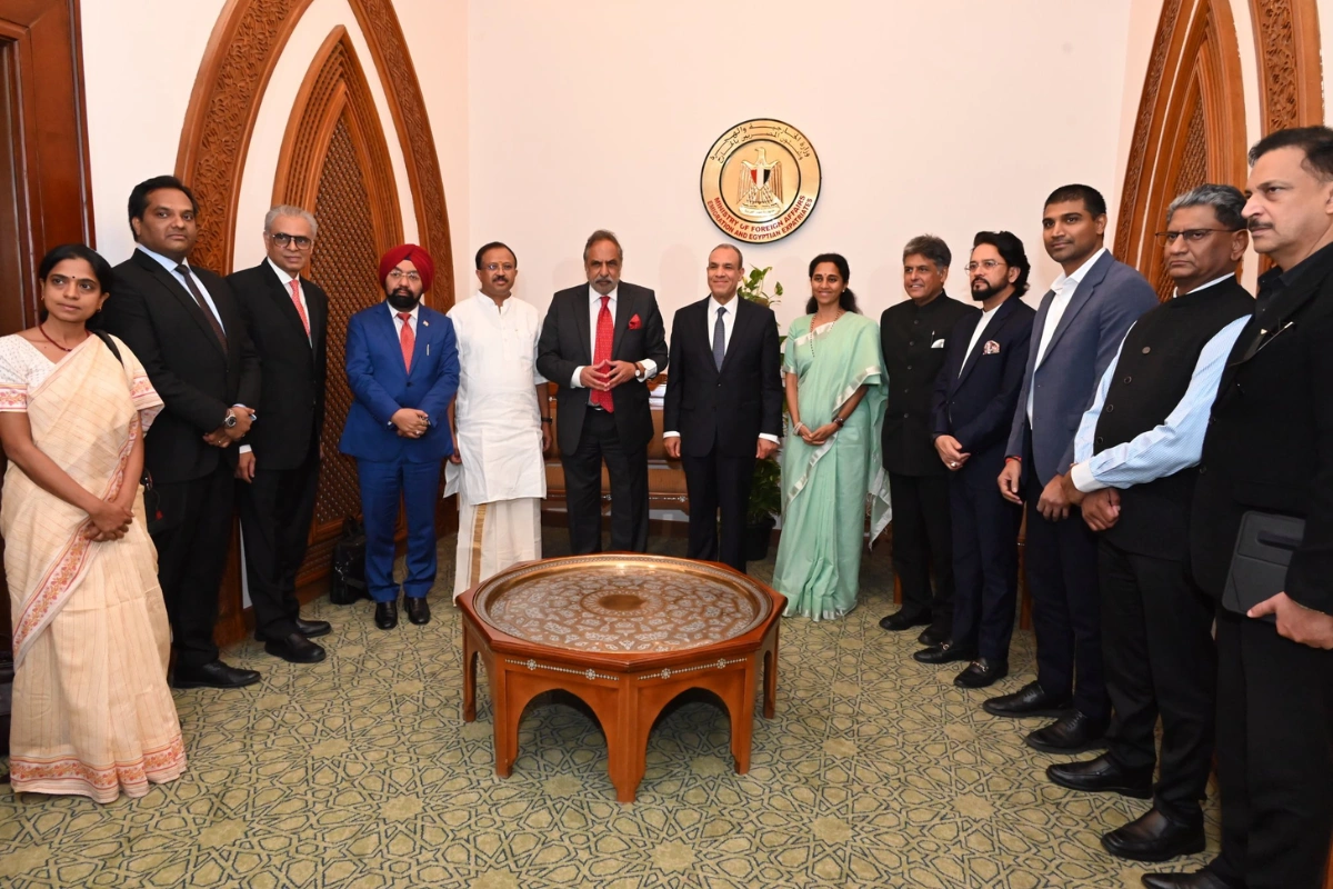Indian Delegation, Led By Supriya Sule Welcomes Egypt’s Stand Against Terrorism