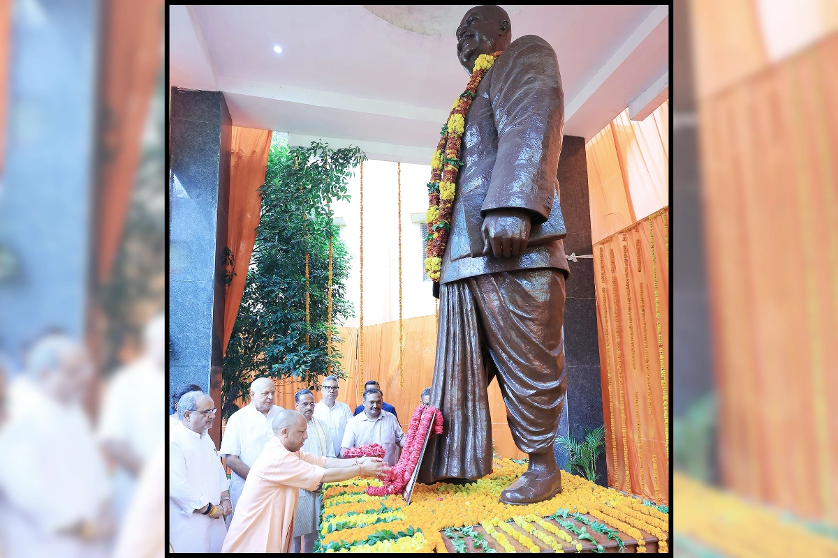CM Yogi Pays Tribute To Syama Prasad Mookerjee; Credits PM Modi For Fulfilling His Vision