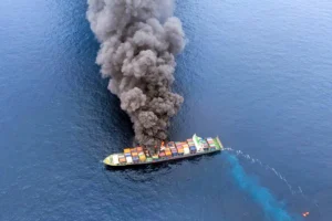 Taiwan Thanks India For Rescuing 18 Crew Members From Burning Cargo Ship Off Kerala Coast